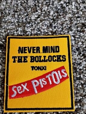 Expressions Yellow and Red 'Sex Pistols' Patch